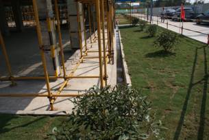 綠色施工打造朔州鋼結構施工新名片